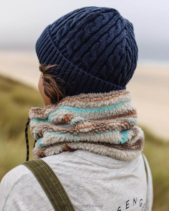 Passenger kvinner mulled resirkulert sherpa fleece snood varm elfenben geomønster 060241037