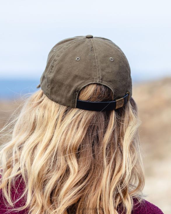 Passenger kvinner baldakin resirkulert bomull snapback cap khaki 060241069