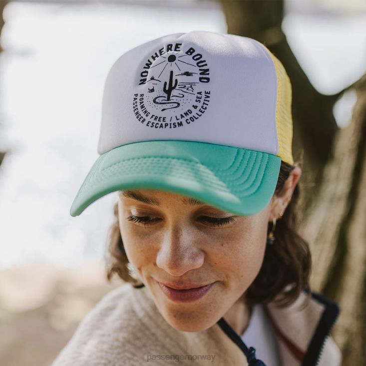 Passenger kvinner land & sea snapback trucker cap sjøskum grønn 060241081