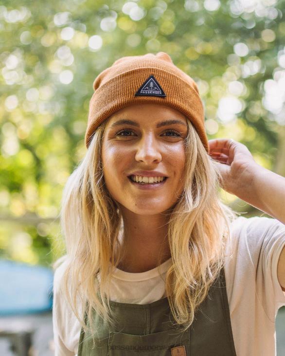 Passenger kvinner kjerne resirkulert low-top beanie glasert ingefær 060241029