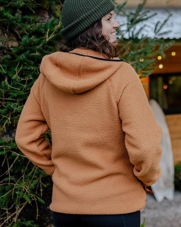 Passenger kvinner maine hette resirkulert sherpa fleece kokosnøtt 06024674