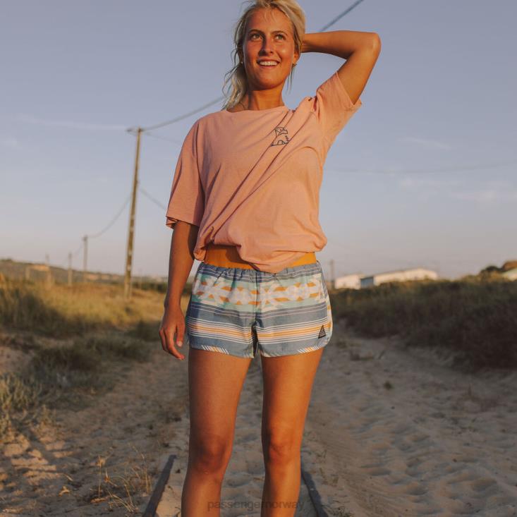 Passenger kvinner Utforsk organiske universalshorts myk koboltmønster 06024944