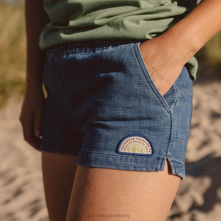 Passenger kvinner sunset organisk bomull, kort vasket denim 06024924