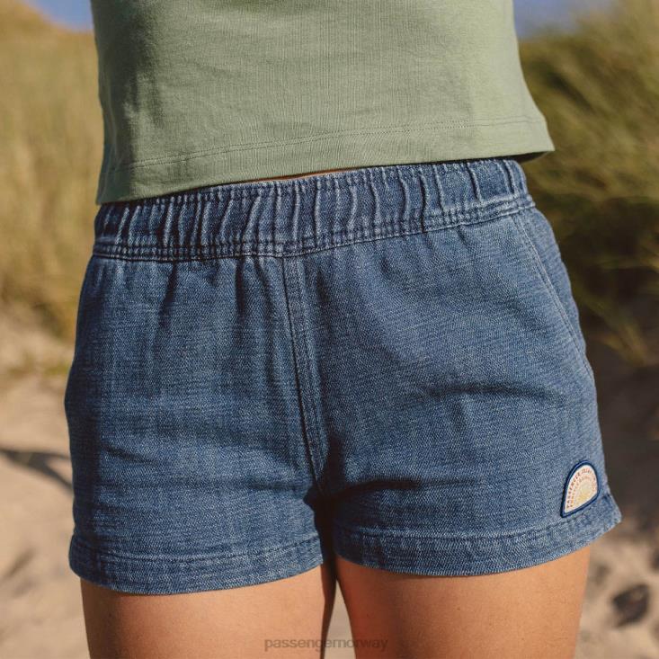 Passenger kvinner sunset organisk bomull, kort vasket denim 06024924