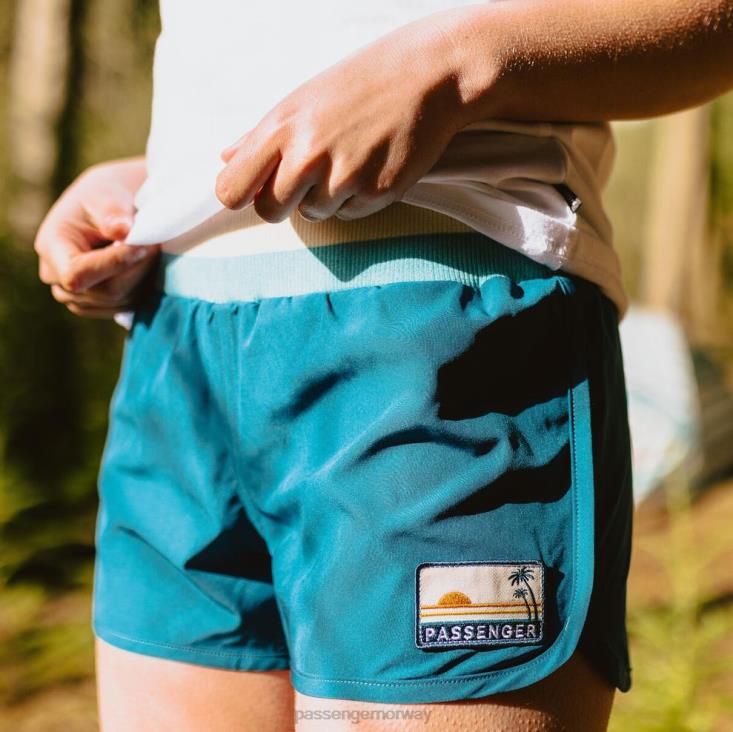 Passenger kvinner utforske resirkulert all-purpose shorts blå korall 06024929