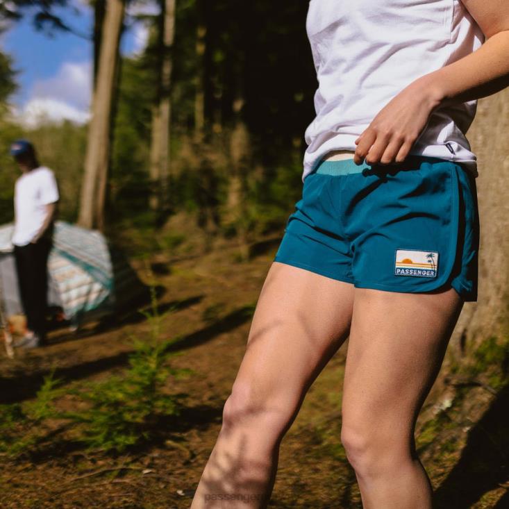 Passenger kvinner utforske resirkulert all-purpose shorts blå korall 06024929