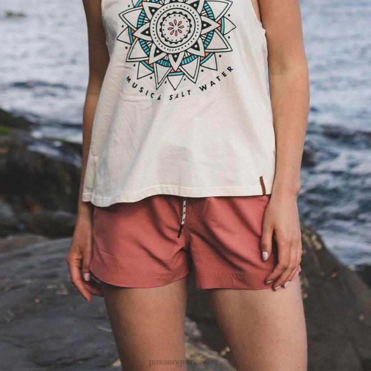 Passenger kvinner wake resirkulert badeshorts mango oransje 06024940