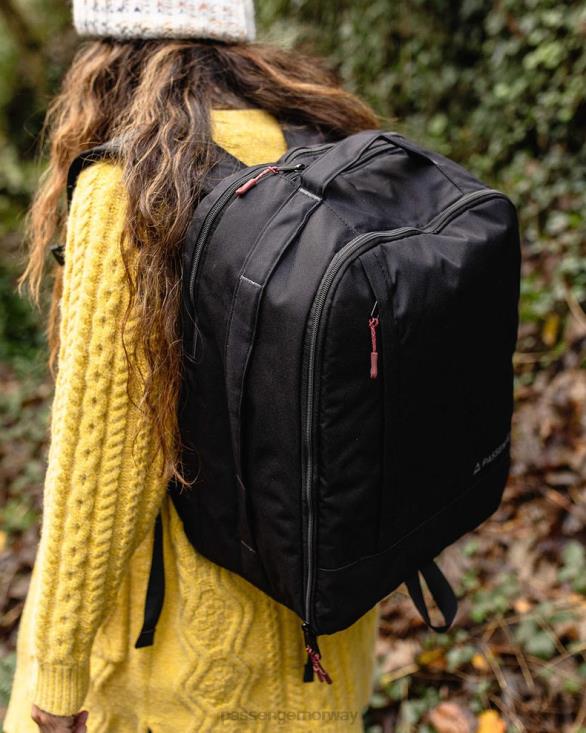 Passenger kvinner ascent weekender resirkulert 35l ryggsekk svart 060241112