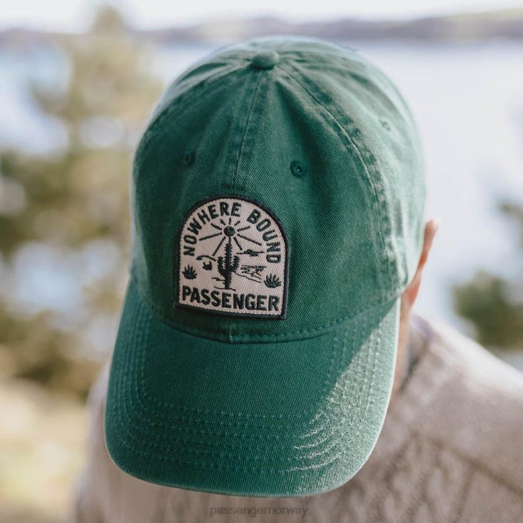 Passenger menn disig resirkulert bomullssnapback cap mørk eføy 06024446