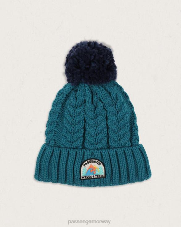 Passenger menn drifter fleece foret resirkulert bobble lue skyggelagt gran 06024427