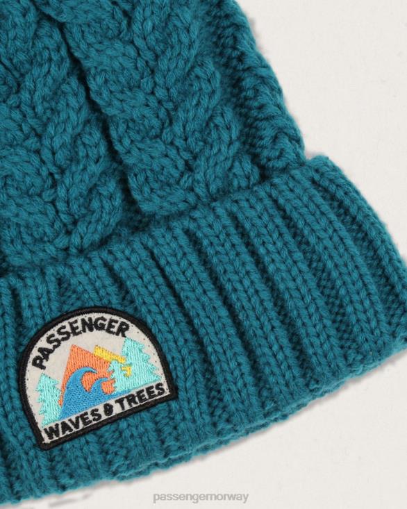 Passenger menn drifter fleece foret resirkulert bobble lue skyggelagt gran 06024427