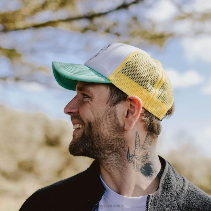 Passenger menn land & sea snapback trucker cap sjøskum grønn 06024457