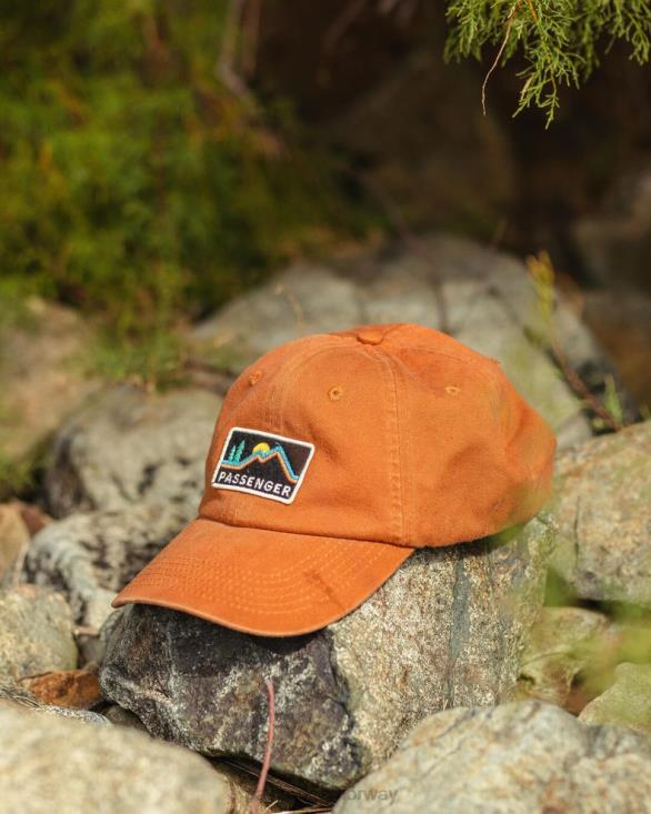 Passenger menn tristate resirkulert bomull snapback cap glasert ingefær 06024456