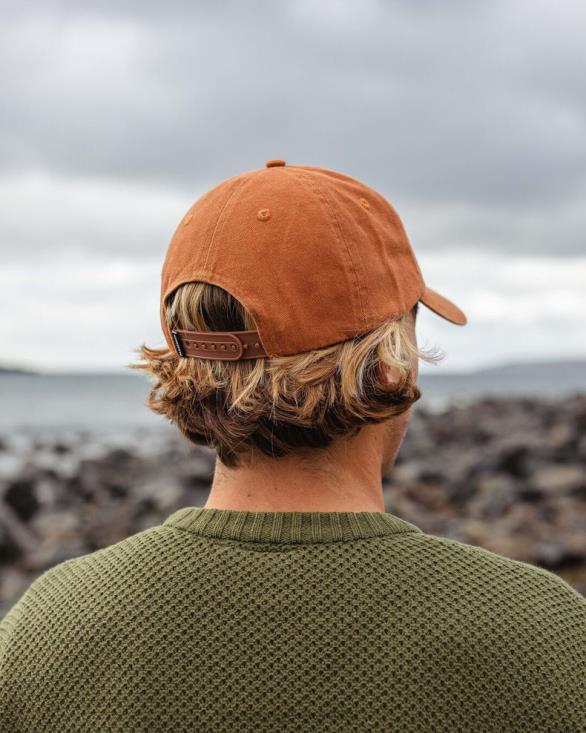 Passenger menn tristate resirkulert bomull snapback cap glasert ingefær 06024456