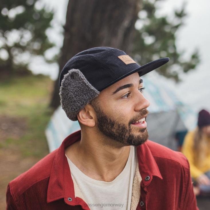 Passenger menn twill dagtid sherpa fôret lue falmet svart 06024462