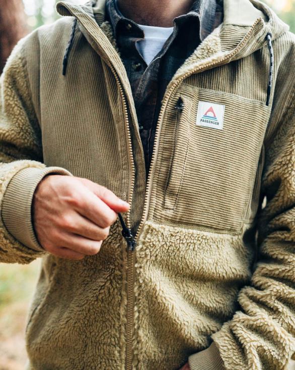 Passenger menn eventyr resirkulert dyp-haug sherpa fleece kjeks 0602429