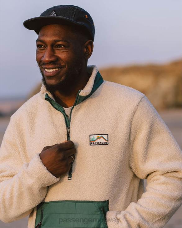 Passenger menn resirkulert polarfôret sherpa fleece bjørk ved havet 0602455