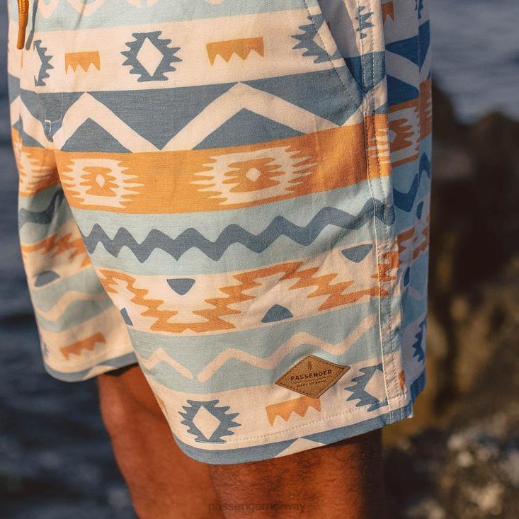 Passenger menn backcountry shorts multi geo stripe 06024289