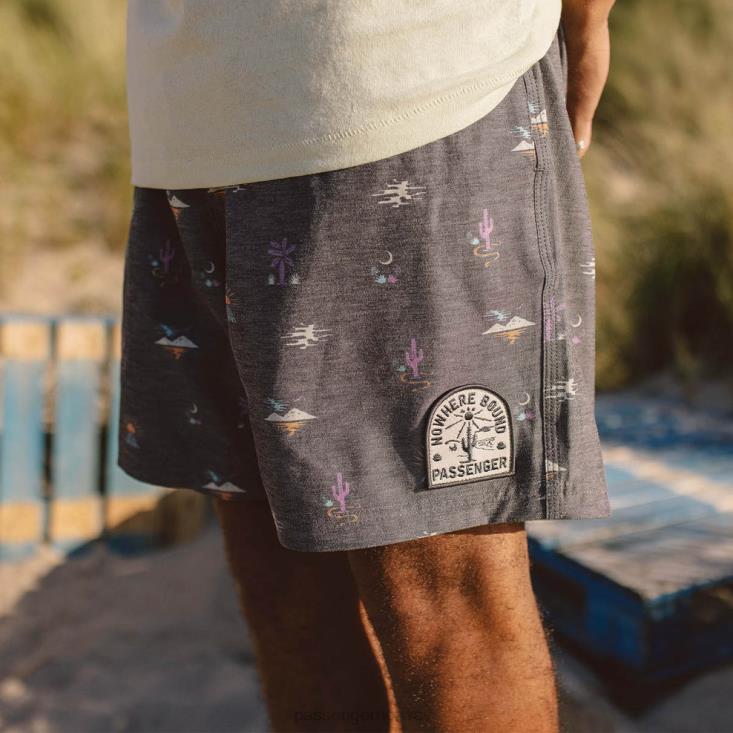 Passenger menn ponoma universal badeshorts joshua tree svart 06024291