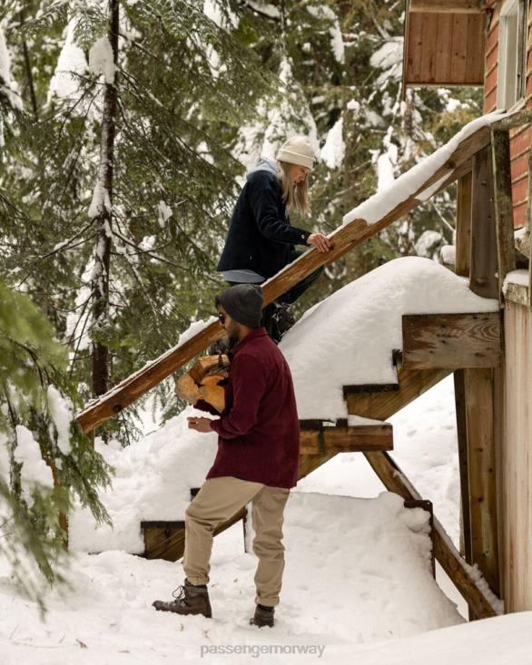 Passenger menn backcountry snor skjorte vin 06024247