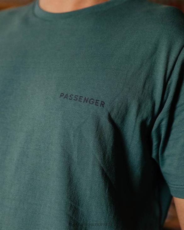 Passenger menn laget for å streife rundt i resirkulert bomull t-skjorte dypt hav 06024369
