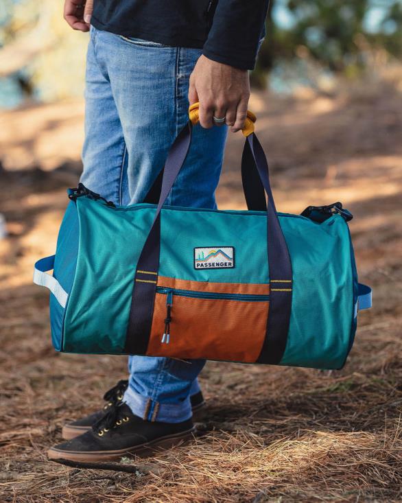 Passenger menn unnslipp alt 30l resirkulert polyester duffelbag multifarge 06024557