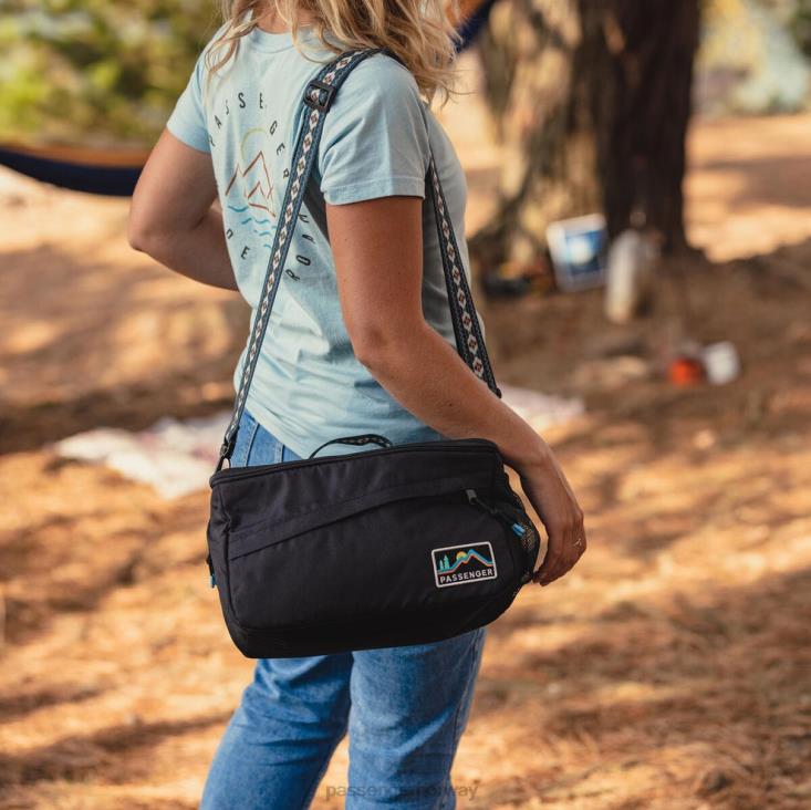 Passenger unisex 8-pack resirkulert kjølebag sort 06024617