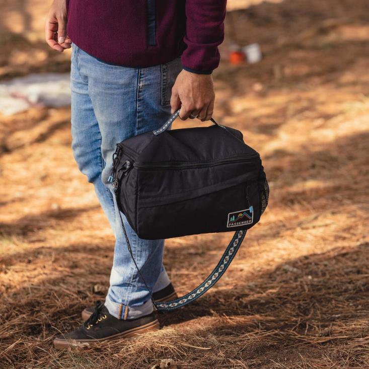 Passenger unisex 8-pack resirkulert kjølebag sort 06024617